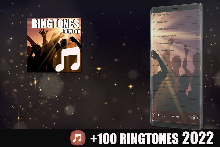RingTop : Ringtones Pro Ảnh chụp màn hình trò chơi