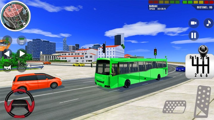 Modern Bus Game 3d Driving Sim