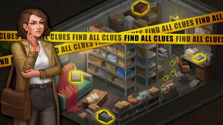 Merge Detective mystery story Ảnh chụp màn hình trò chơi