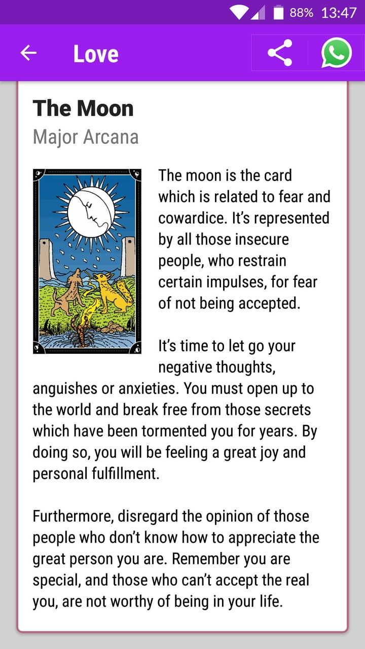Tarot - Daily cards