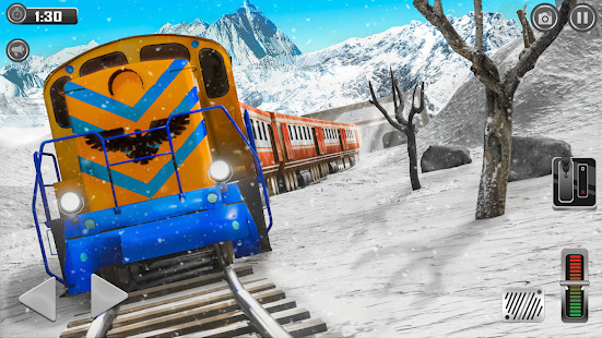 Snow Train Simulator Games 3D(mod) screenshot