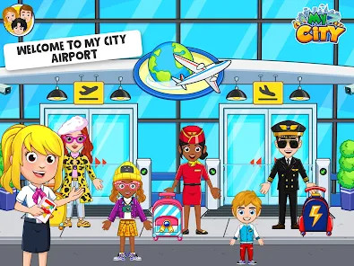 My City  Airport(Paid games free) screenshot image 13_playmod.games