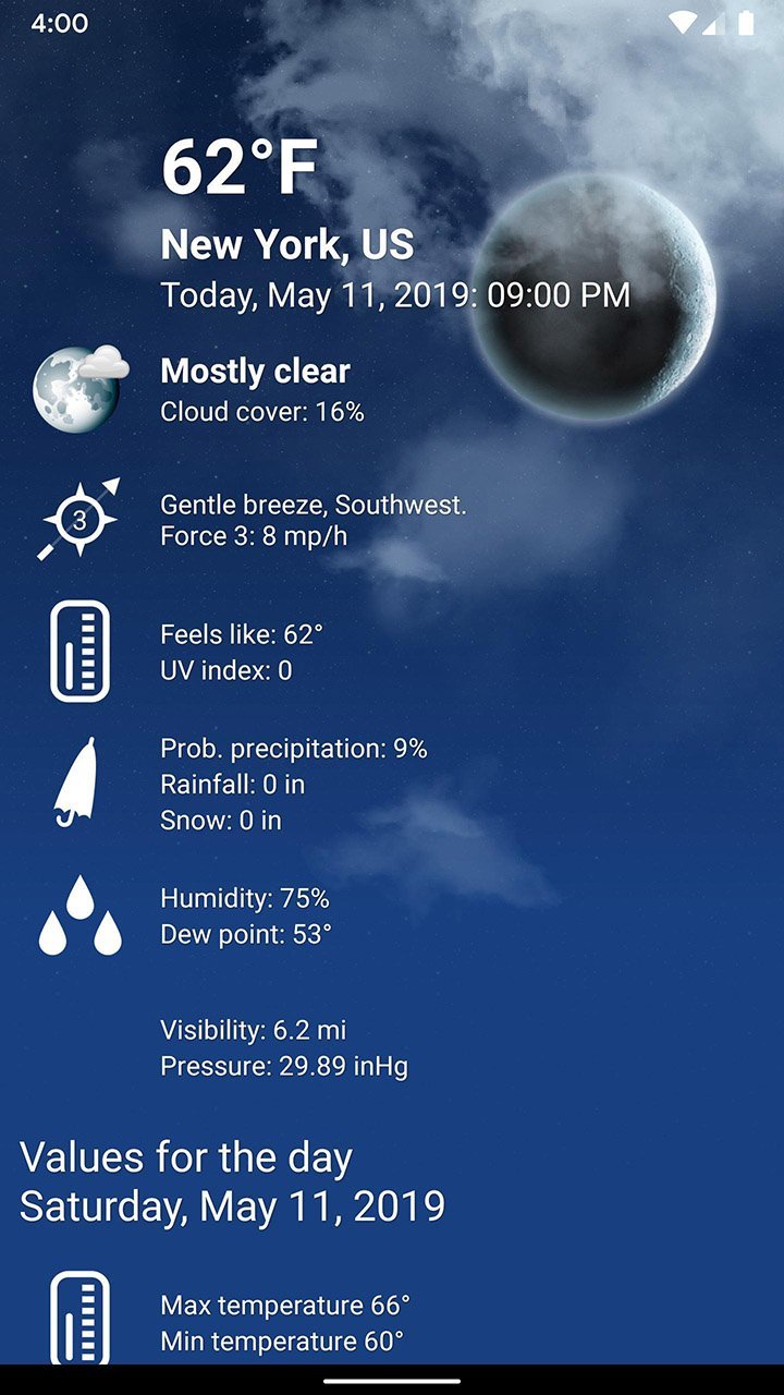 Погода Россия XL ПРО(Pro разблокирован) screenshot image 3