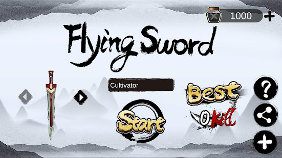 Flying Sword ——A novel survival competitive game(Unlimited money) screenshot image 4