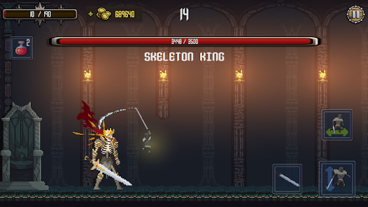 Deathblaze: Action Platformer(tiền không giới hạn) screenshot image 4 Ảnh chụp màn hình trò chơi