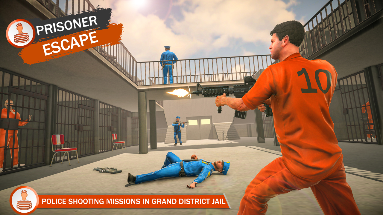 Grand Prison Escape Game 3d_playmods.net