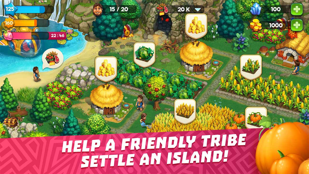 The Tribez: Build a Village(Unlimited Gold)  