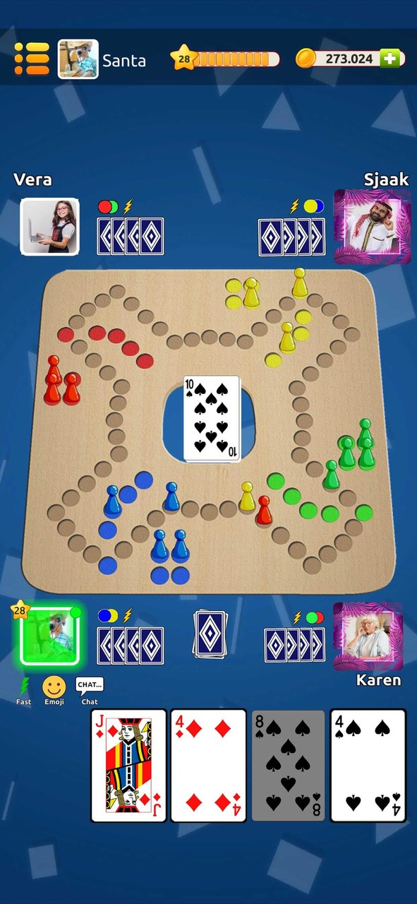 Keez! - Keezen board game_playmod.games