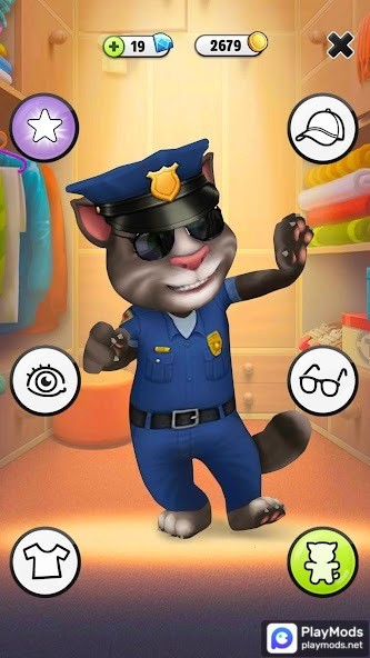 My Talking Tom(Unlimited Money) screenshot image 4_playmods.games