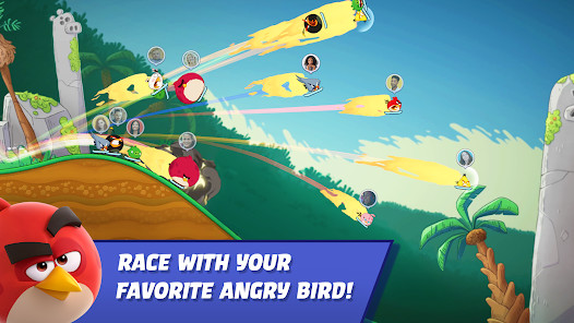 Angry Birds Racing(tiền không giới hạn) screenshot image 1 Ảnh chụp màn hình trò chơi