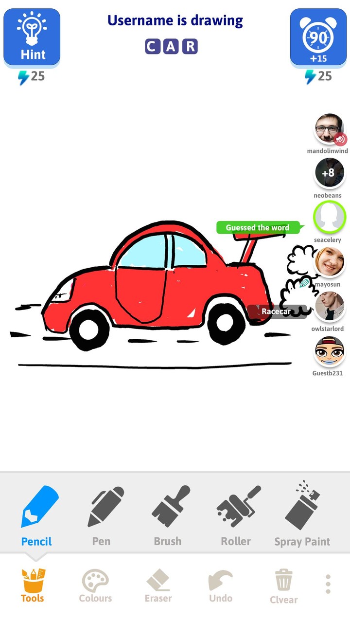 Draw N Guess Multiplayer‏