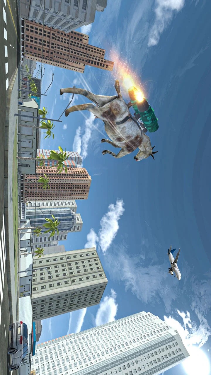 Goat Sim Crazy City Simulator(Mở khóa tất cả các cấp độ) screenshot image 3