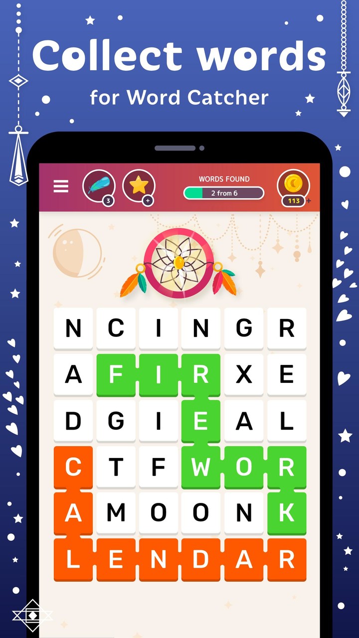 Word Catcher: Word Search‏