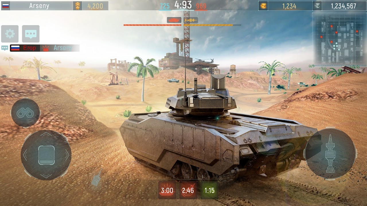 Modern Tanks: Tank War Online_playmods.net