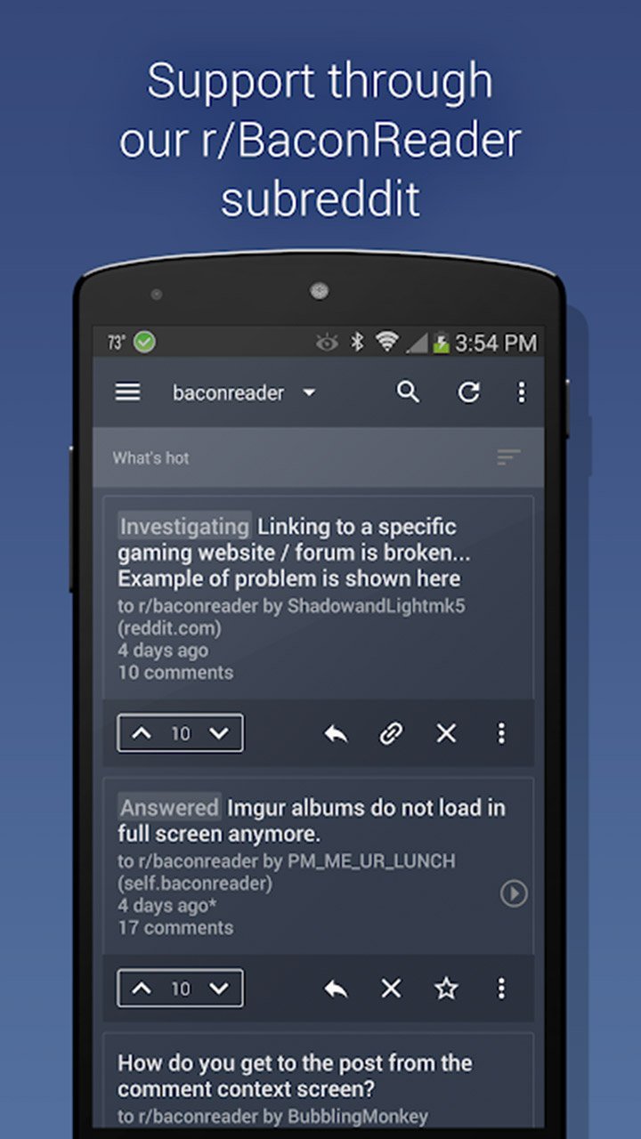 BaconReader(Paid for free) screenshot image 3_playmod.games