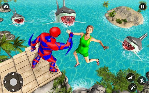 Spiderhero Rope Superhero Game_playmods.games