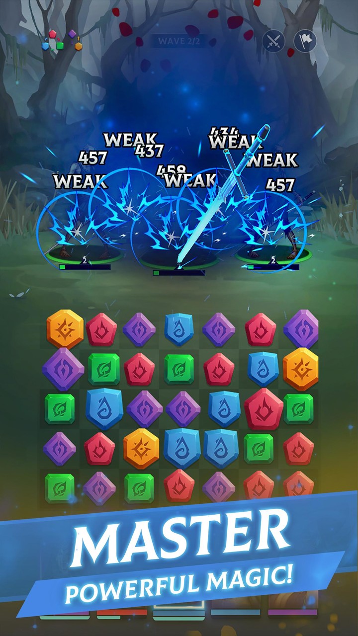 Puzzle Legends: Match-3 RPG_playmods.net