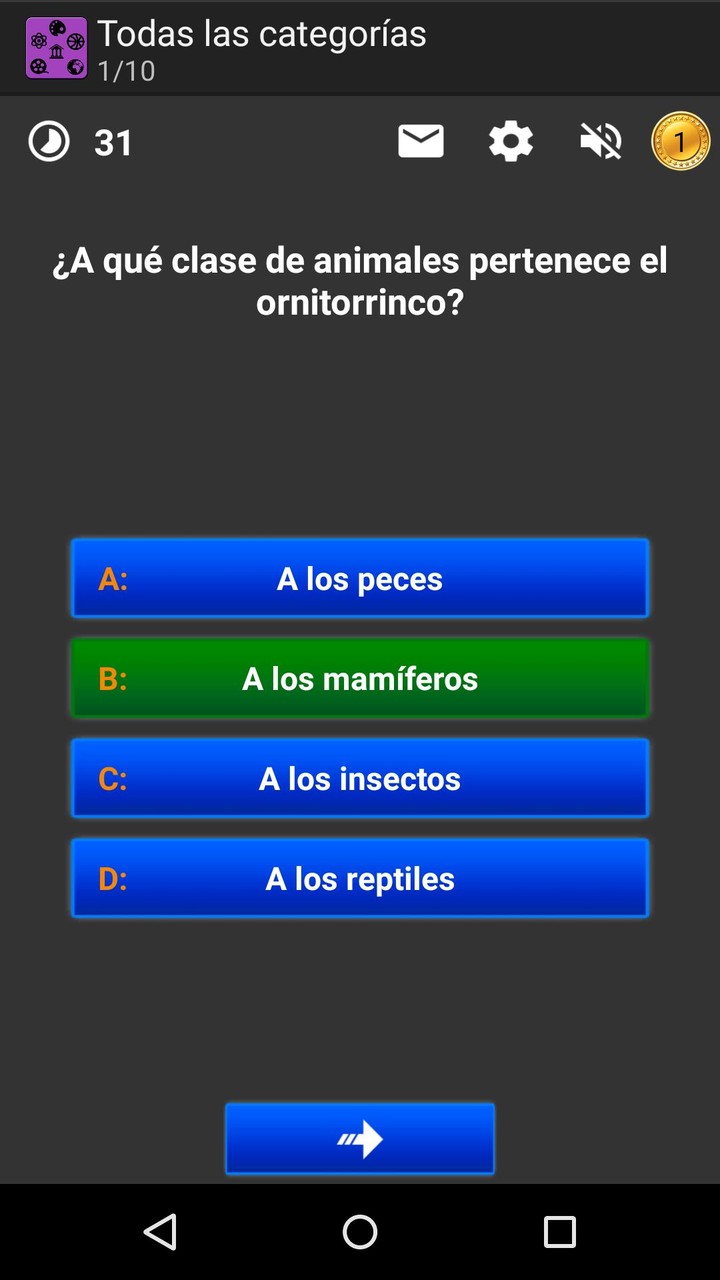 Trivial Quiz Español Preguntas‏