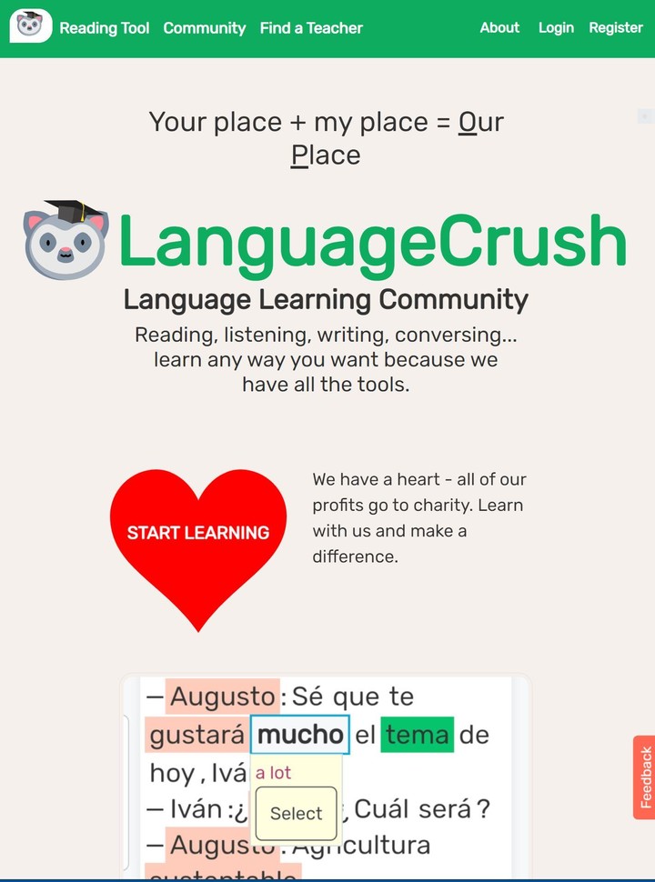 Language Crush -  Language Learning Tools