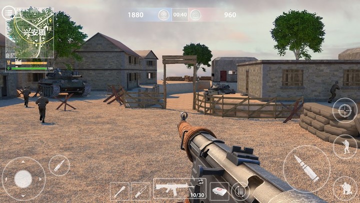World War II rebirth(Free shopping) screenshot image 1_playmods.net