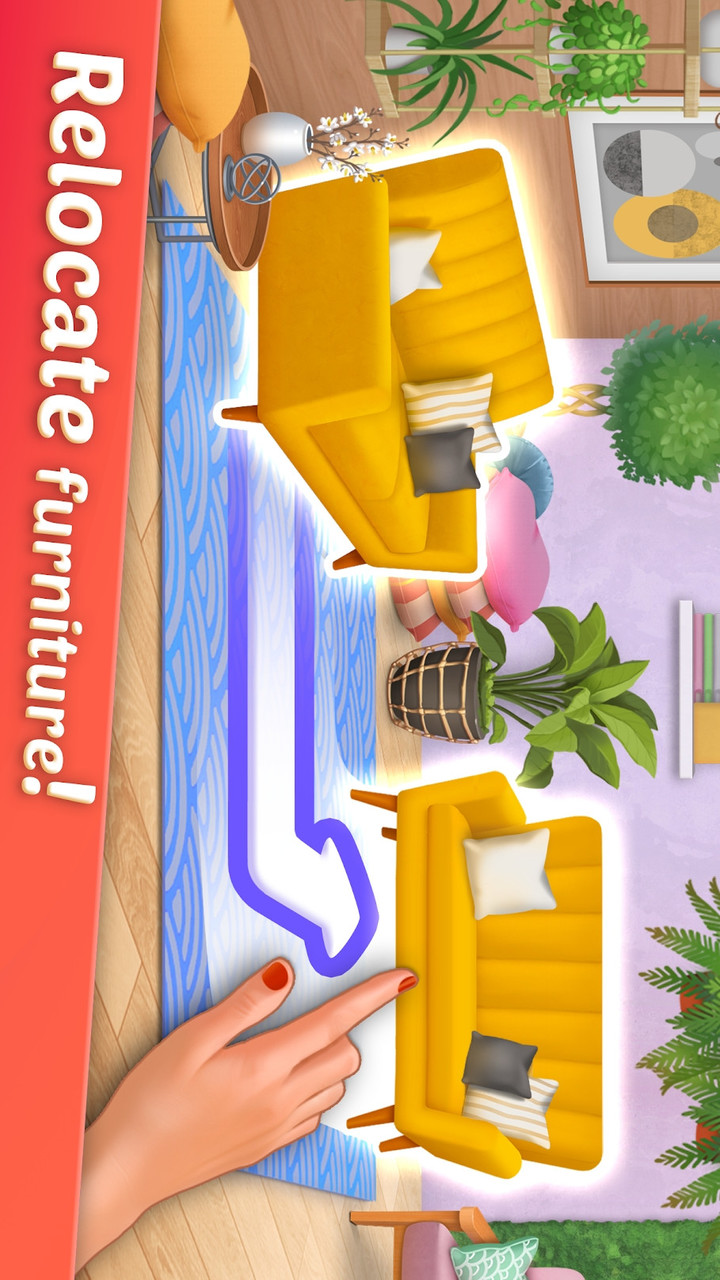 DesignVille: Home, Interior & Garden Design Game(Unlimited Money) screenshot