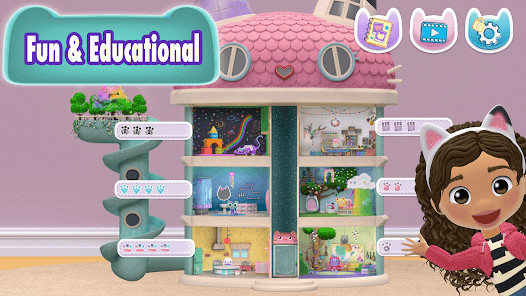 Gabbys Dollhouse: Games & Cats(Unlock) screenshot image 1_playmods.net