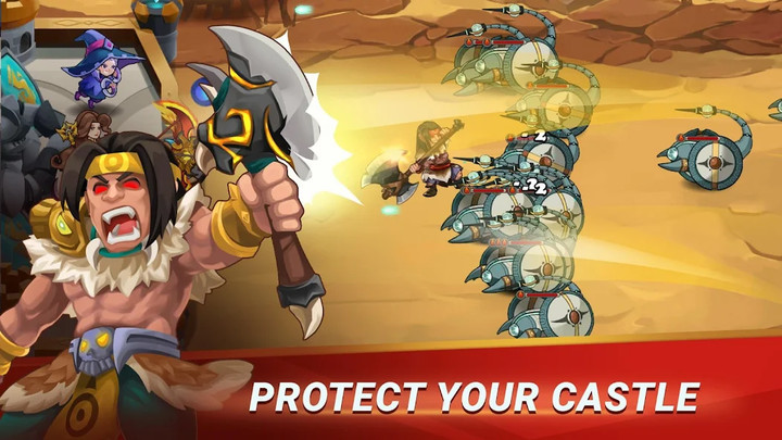 Castle Defender: Hero Idle Defense TD(Unlimited Money)_modkill.com