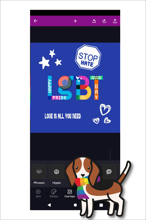 LGBT Stickers for photo‏