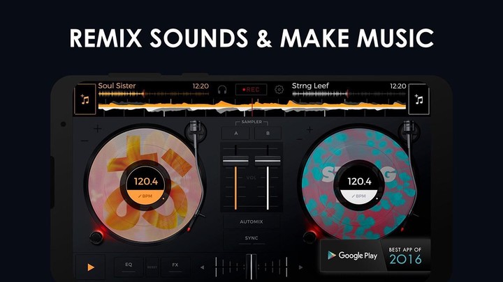 edjing Mix: музыкальный микшер(Против) screenshot image 2