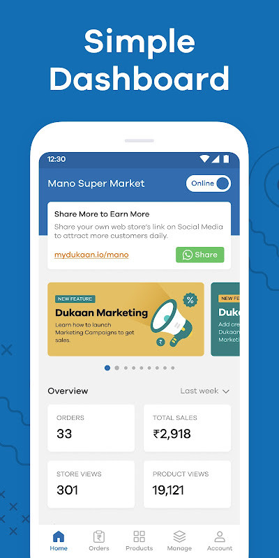 Dukaan - Create Online Dukan_playmods.games