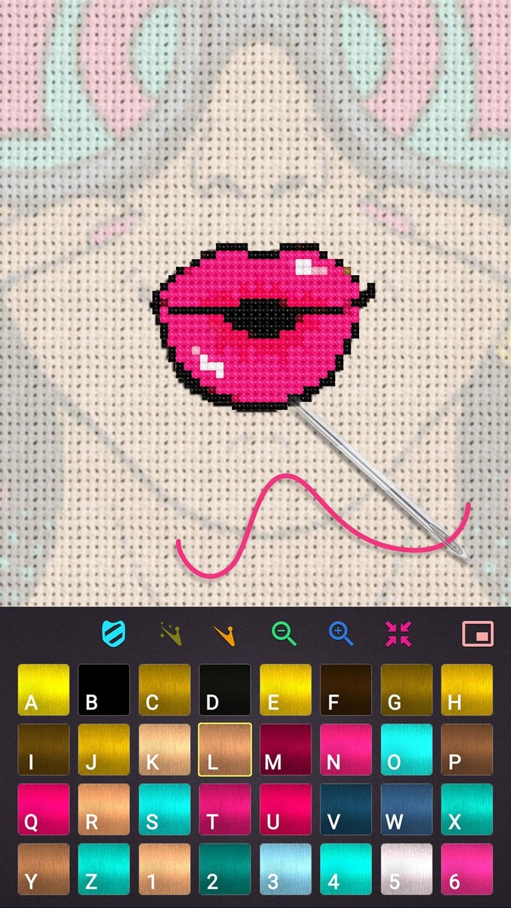 Cross Stitch: Color by Number_playmod.games