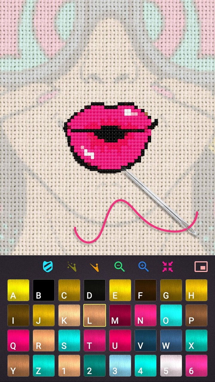 Cross Stitch: Color by Number_playmods.games