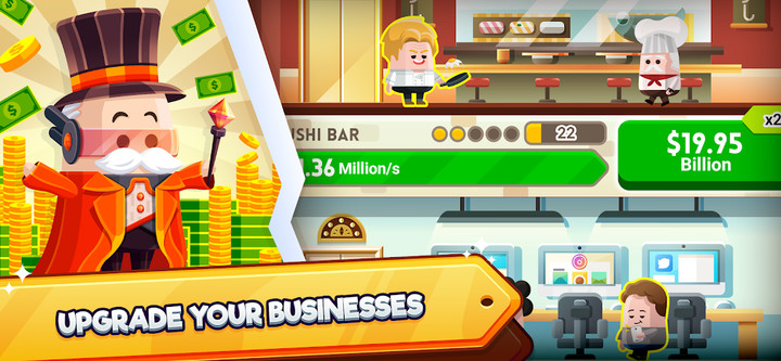 Cash, Inc. Money Clicker Game & Business Adventure(عصري) screenshot image 3