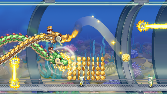 Jetpack Joyride(Unlimited Gold) Game screenshot  1