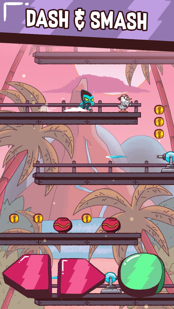 Cartoon Network\'s Party Dash: Platformer Game(A lot of gold coins) screenshot