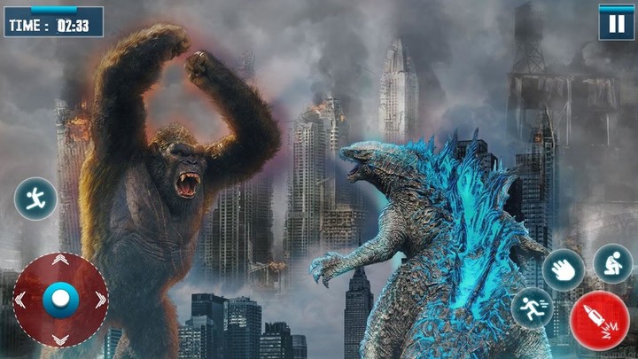 Godzilla Kaiju City Attack 3D Ảnh chụp màn hình trò chơi