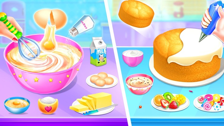 Cake Maker - Cooking Cake Game Ảnh chụp màn hình trò chơi