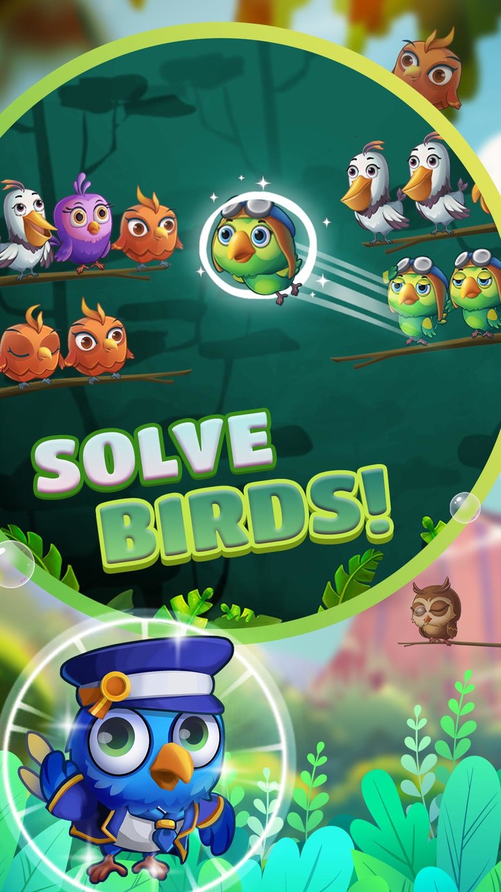 Bird Sort Puzzle: Color Game‏