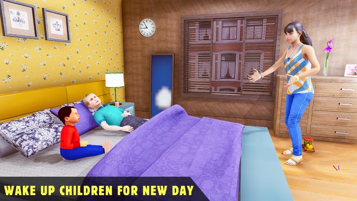 Single Mom Sim Family Life‏