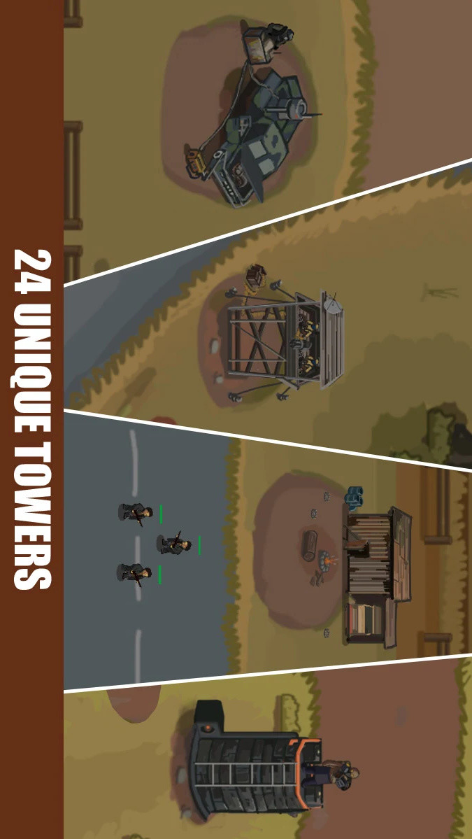 The Last Hope: Zombie Defense(Unconditionally use diamonds to buy) screenshot