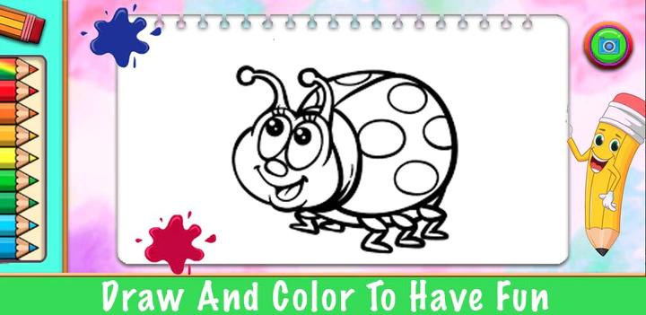 Descargar LadyBug Coloring princess Game MOD APK  para Android