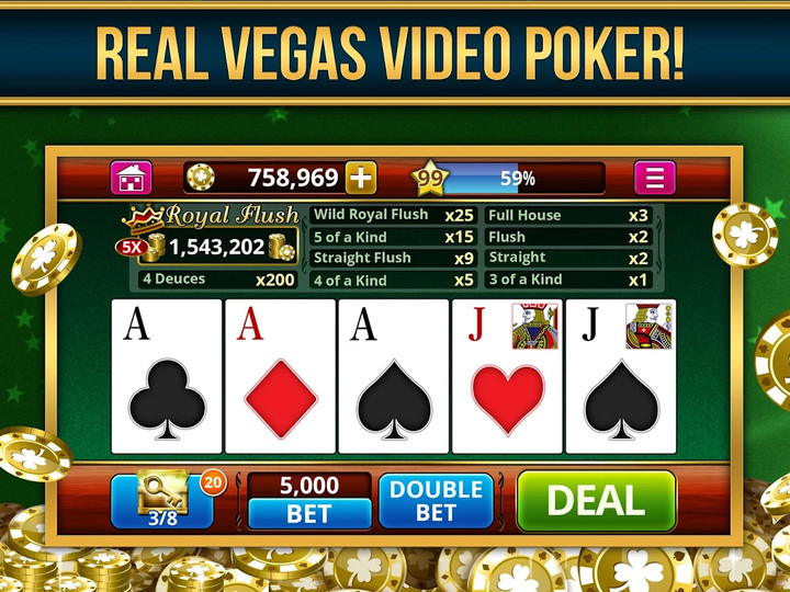 Video Poker Offline Card Games(Mod) screenshot