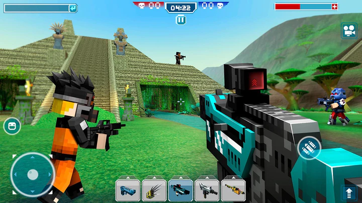 Скачать Blocky Cars: Танки Онлайн Пвп Mod Apk V7.7.7 (Бесконечные Деньги) Для Android