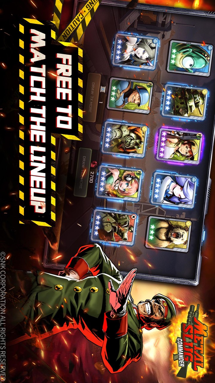 Metal Slug : Commander screenshot