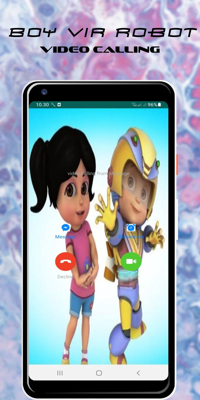Download Boy Vir Robot Video Call Prank MOD APK  for Android