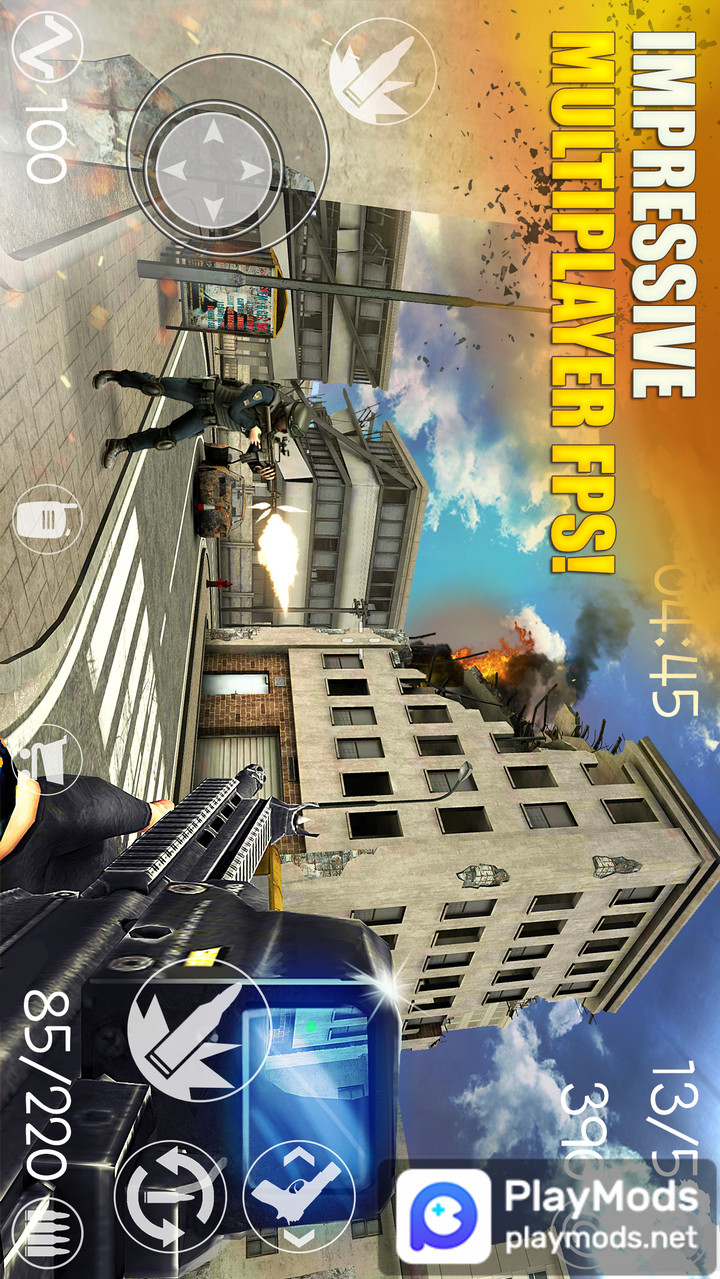 Call Of Battlefield(tiền không giới hạn) screenshot image 4 Ảnh chụp màn hình trò chơi