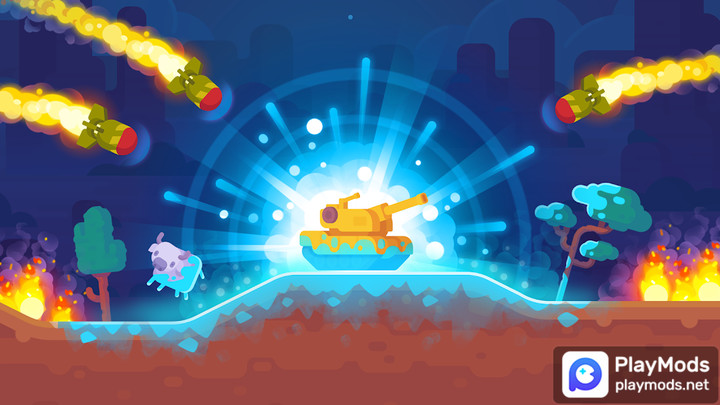 Tank Stars(Unlimited currency) screenshot image 3_playmod.games