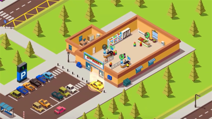 Idle Supermarket Tycoon - Tiny Shop Game(Unlimited Money) screenshot