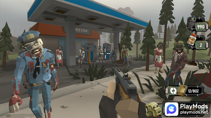 The Walking Zombie 2: Game bắn zombie(tiền không giới hạn) screenshot image 5 Ảnh chụp màn hình trò chơi