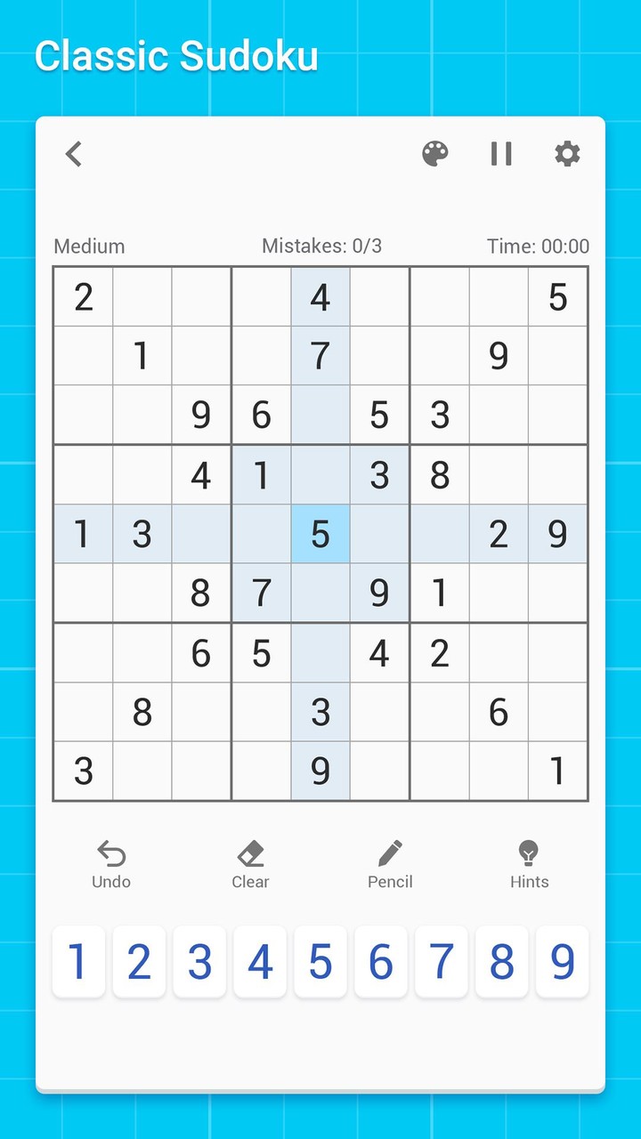 Sudoku - Câu Đố Sudoku Cổ Điển Ảnh chụp màn hình trò chơi